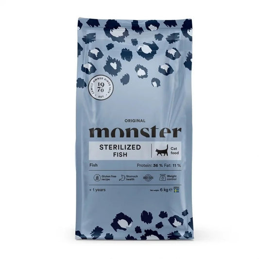 Monster Cat Orig. Sterilized Fish 6kg