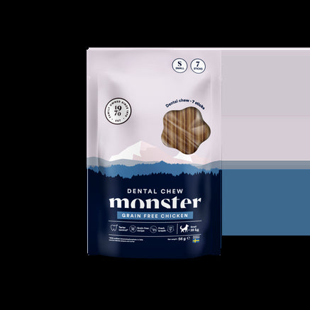 Monster Dog Dental Chew GF Chicken Week 7st