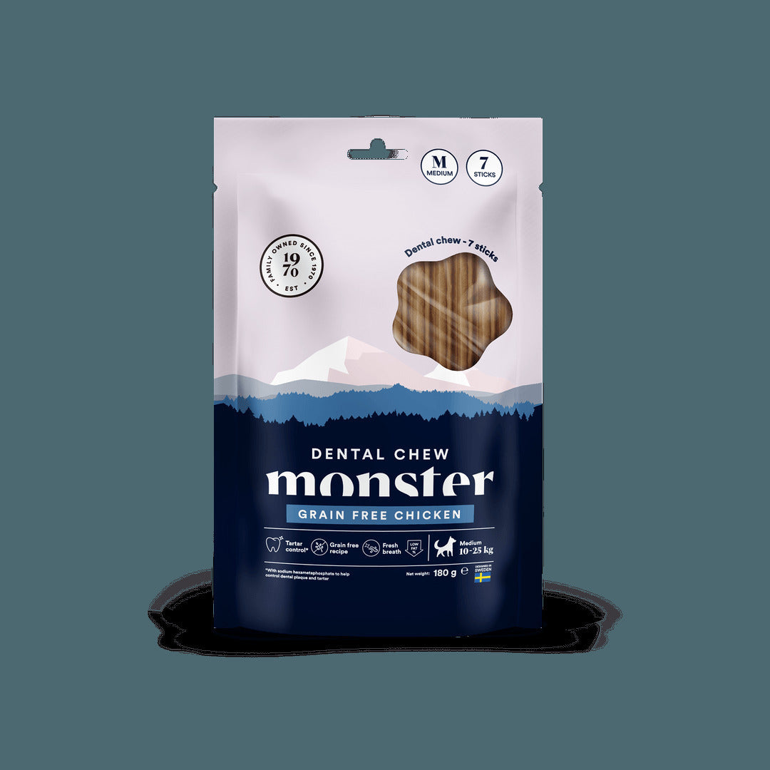 Monster Dog Dental Chew GF Chicken Week 7st