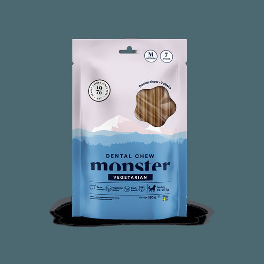 Monster Dog Dental Chew Veg. Week 7st
