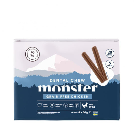 Monster Dog Dental Chew GF Chicken Month (28st)