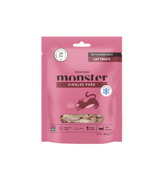 Monster Cat Treats Pork 40g