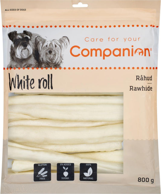 Companion White roll, råhud