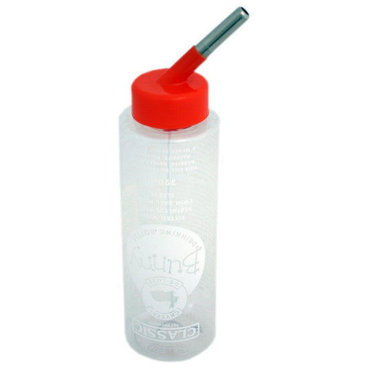 Classic Vattenflaska för Smådjur, Genomskinlig, 320ml