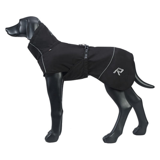Hund regnjacka HAYTON ECO svart