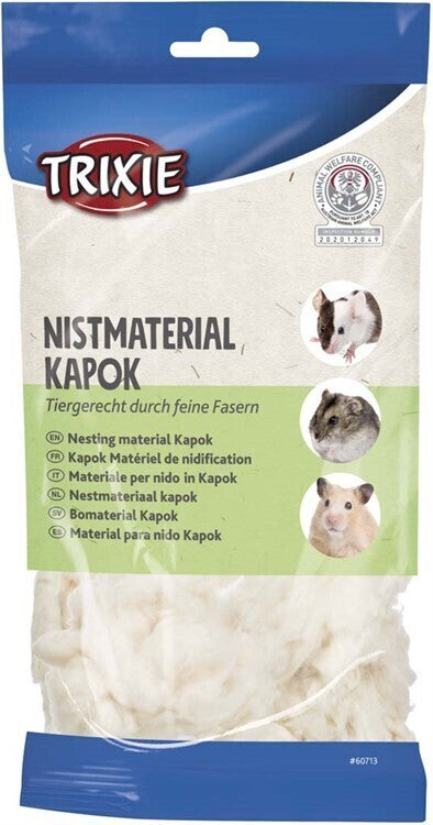 Trixie Bomaterial, kapok, 40 g, cream