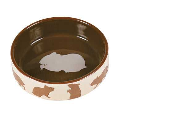 Trixie Matskål keramik motiv hamster 8 cm 80 ml