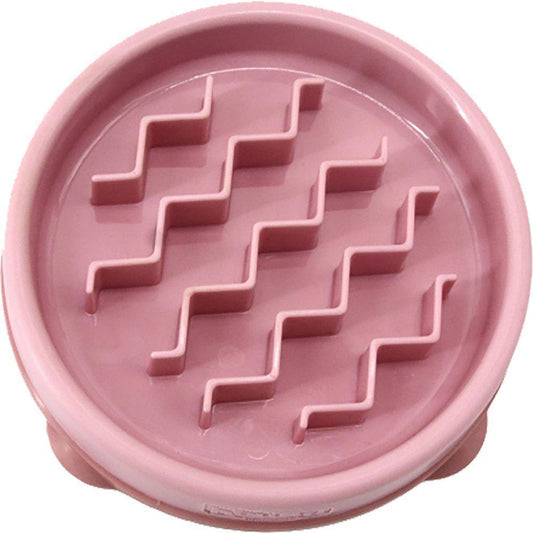 OH MATSKÅL FUN FEEDER SLO-BOWL XS ROSA Ø14X3CM 180ML