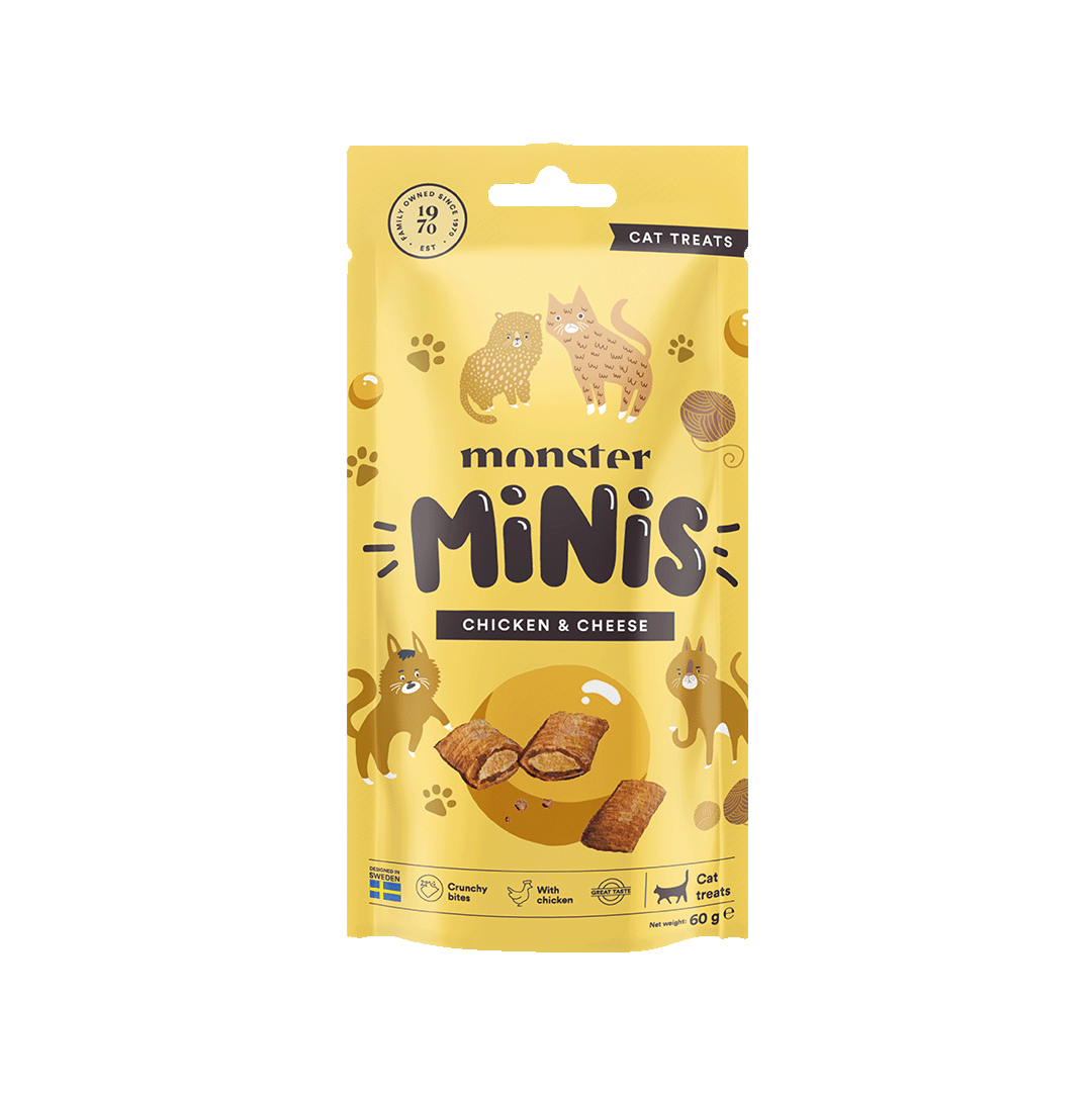 Monster cat Minis chicken&cheese