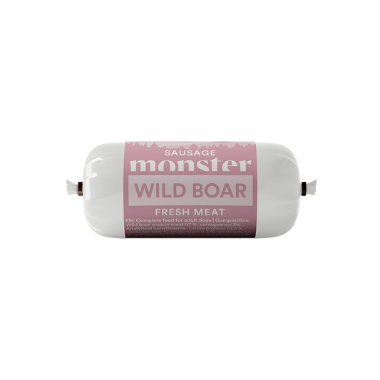 Monster Hund Sausage wild boar