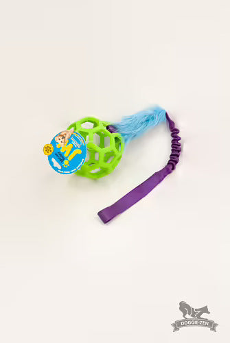 Elastisk fuskpälskampis L med Hol-ee Roller