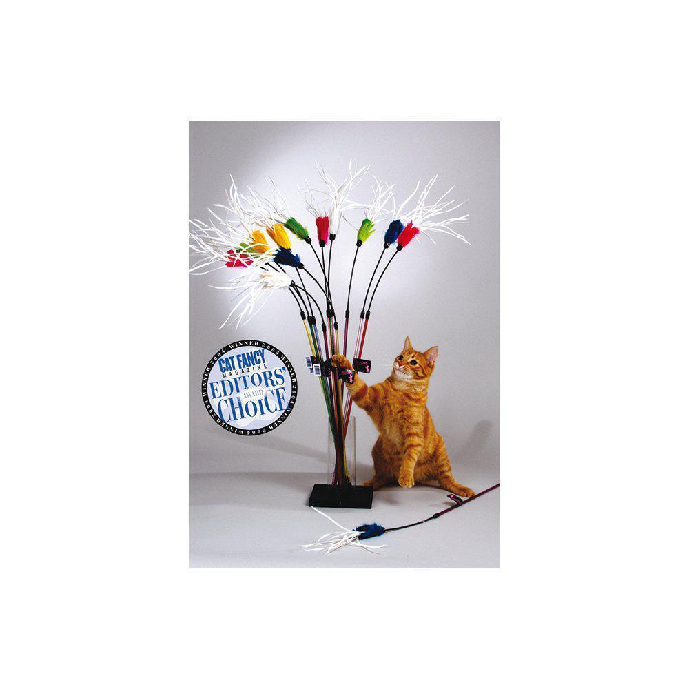 KATTVIPPA PURRFECT FEATHER 50CM MIX FÄRG