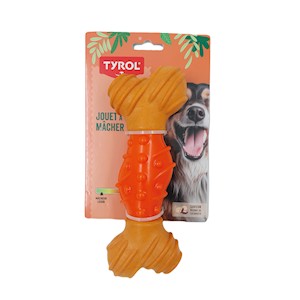 Hundtugg Ben av Bambu/Gummi