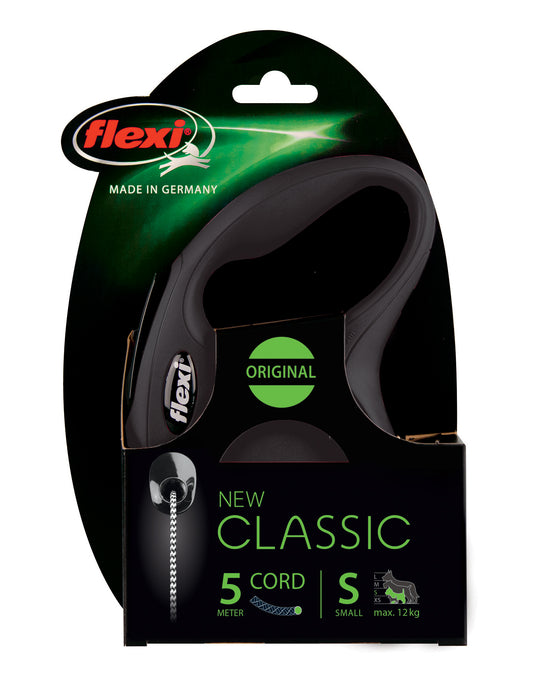 Flexi Classic S Snöre svart 1-5