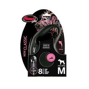 Flexi Classic M Lång Snöre svart 2-8
