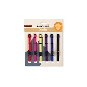 Halsband Valp Mixade färger 6-pack