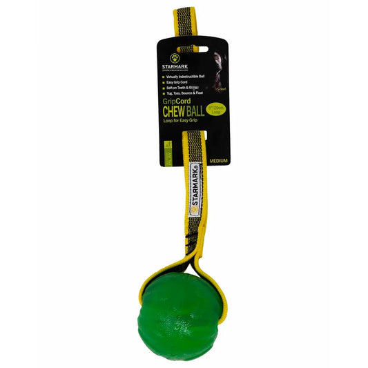 Starmark Gripcord Chew Ball Loop M