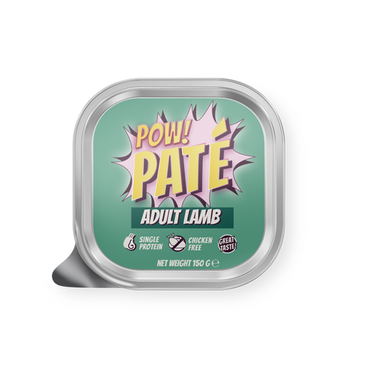 POW! Dog Adult Lamb Paté 150 g