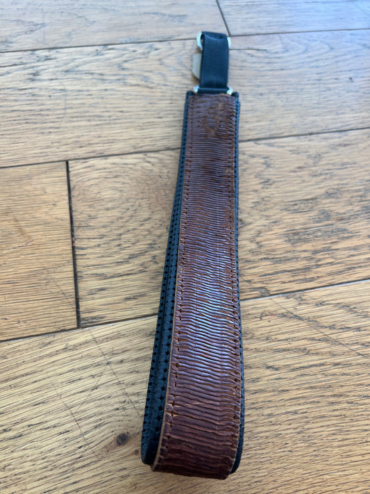 Halvstryp halsband Brun 60 cm