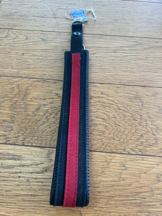 Limex Halvstryp Halsband Röd/Svart 60 cm