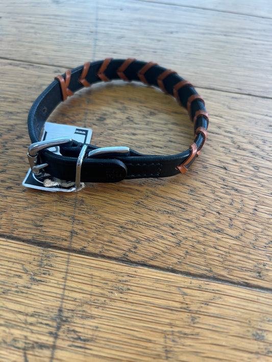 Halsband Orange/Svart 35 cm