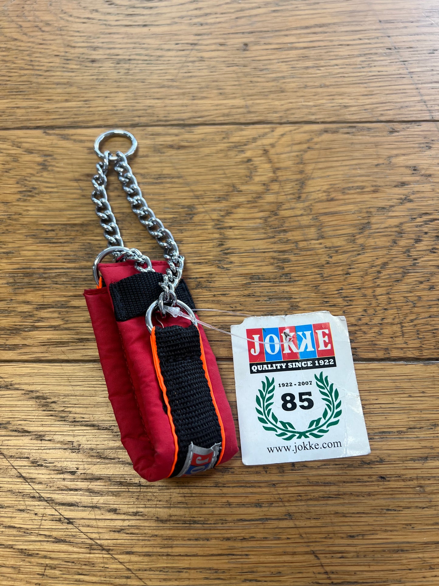 Jokke Halvstryp Halsband Röd 30 cm