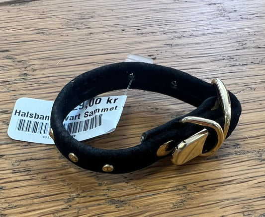 Valphalsband Svart