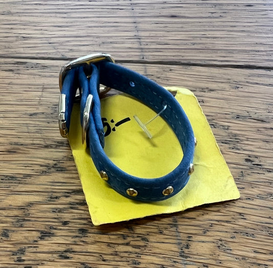 Valphalsband Blå 17 cm