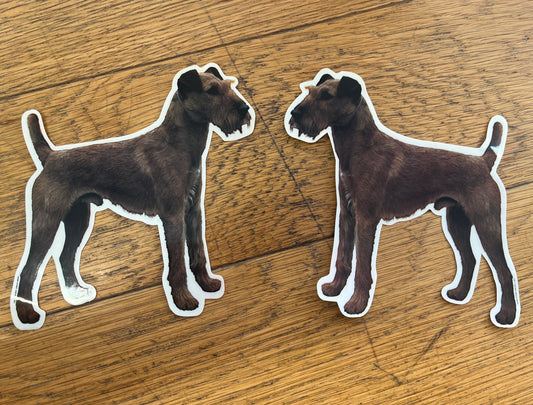 Dekaler Lakelandterrier 2-pack