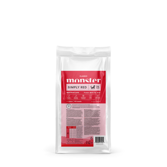 Monster Hund Classic Simply Red