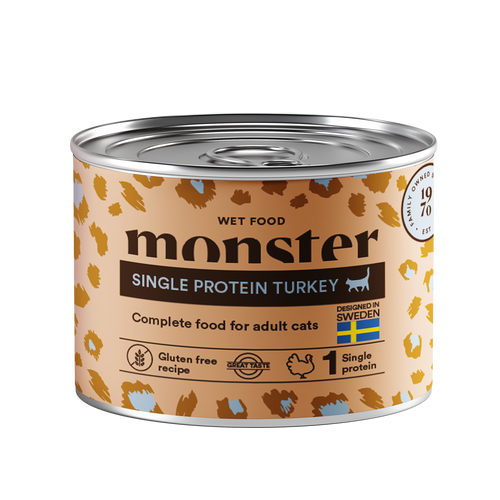 Monster burk katt 200g