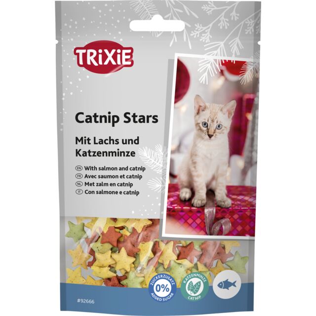 Trixie Stjärngodisar med Lax & Catnip