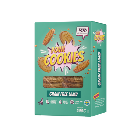 POW Dog Cookie Grain free Lamb 400 g