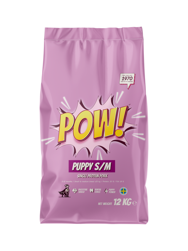 POW! Dog Puppy S/M Pork
