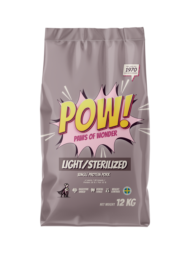 POW! Dog Light/Sterilized