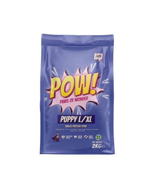 POW! Dog Puppy L/XL Pork