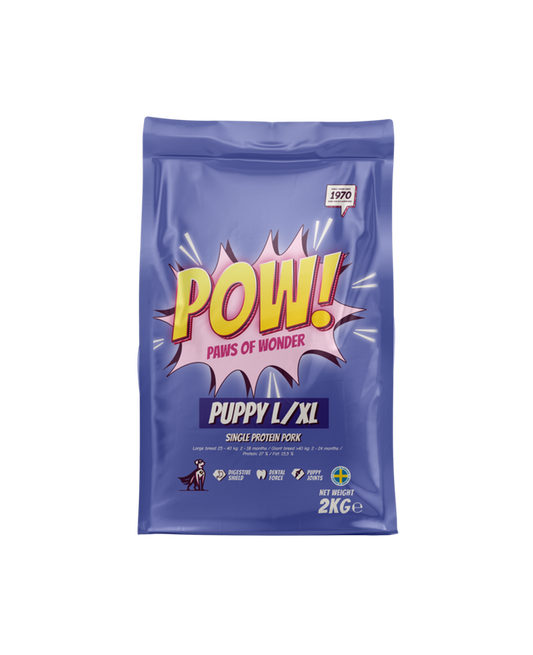 POW! Dog Puppy L/XL Pork