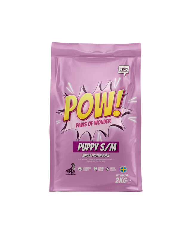 POW! Dog Puppy S/M Pork