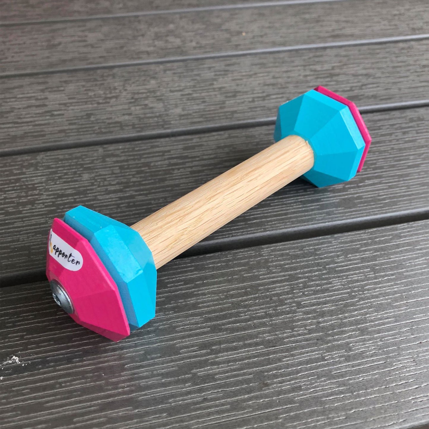 Rallyapport 10Cm - Cerise/Turkos