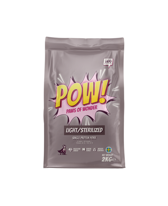 POW! Dog Light/Sterilized