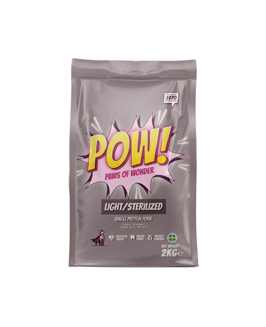 POW! Dog Light/Sterilized