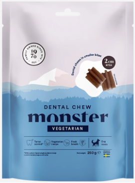 Monster Hund Dental Bites Vegetarian 250 g