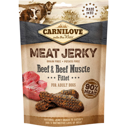 Carnilove Meat Jerky Beef & Beef Muscle