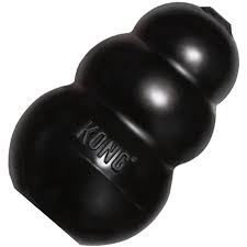 Hundleksak Kong Svart i Gummi