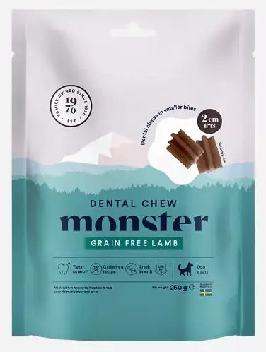 Monster Hund Dental Bites Lamb 250 g