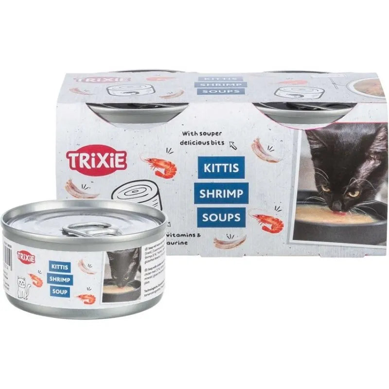 Räksoppa 4 × 80 g konserv